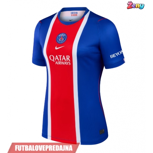 Lacne Ženy Futbalové dres Paris Saint-Germain Ilya Zabarnyi #6 2026-27 Krátky Rukáv - Domáci